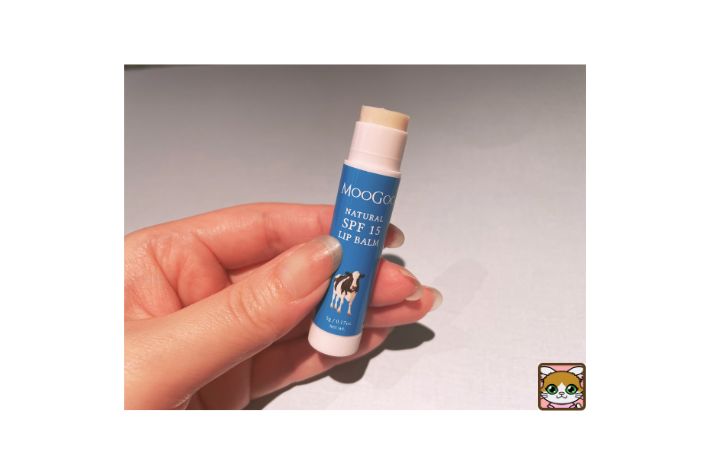 MOOGOO
リップクリーム「NATURAL LIP BALM SPF15」使用感